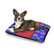 Superhero Outdoor Dog Beds - Medium - IN CONTEXT