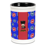 Superhero Ceramic Pencil Holders - Black