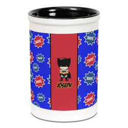 Superhero Ceramic Pencil Holders - Black