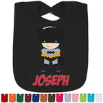 Superhero Cotton Baby Bib (Personalized)