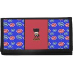 Superhero Canvas Checkbook Cover (Personalized)