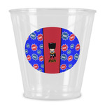 Superhero Plastic Shot Glass (Personalized)