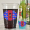 Superhero Plastic Shot Glasses - In Context