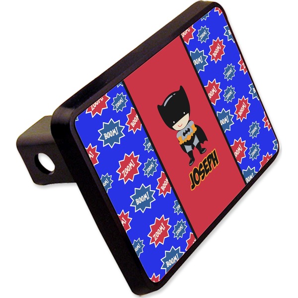 Custom Superhero Rectangular Trailer Hitch Cover - 2" (Personalized)