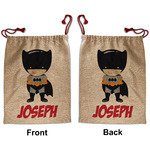 Superhero Santa Sack - Front & Back (Personalized)