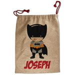 Superhero Santa Sack - Front (Personalized)