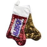 Superhero Reversible Sequin Stocking (Personalized)