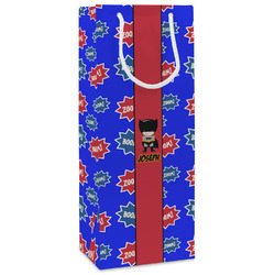 Superhero Wine Gift Bags - Matte (Personalized)