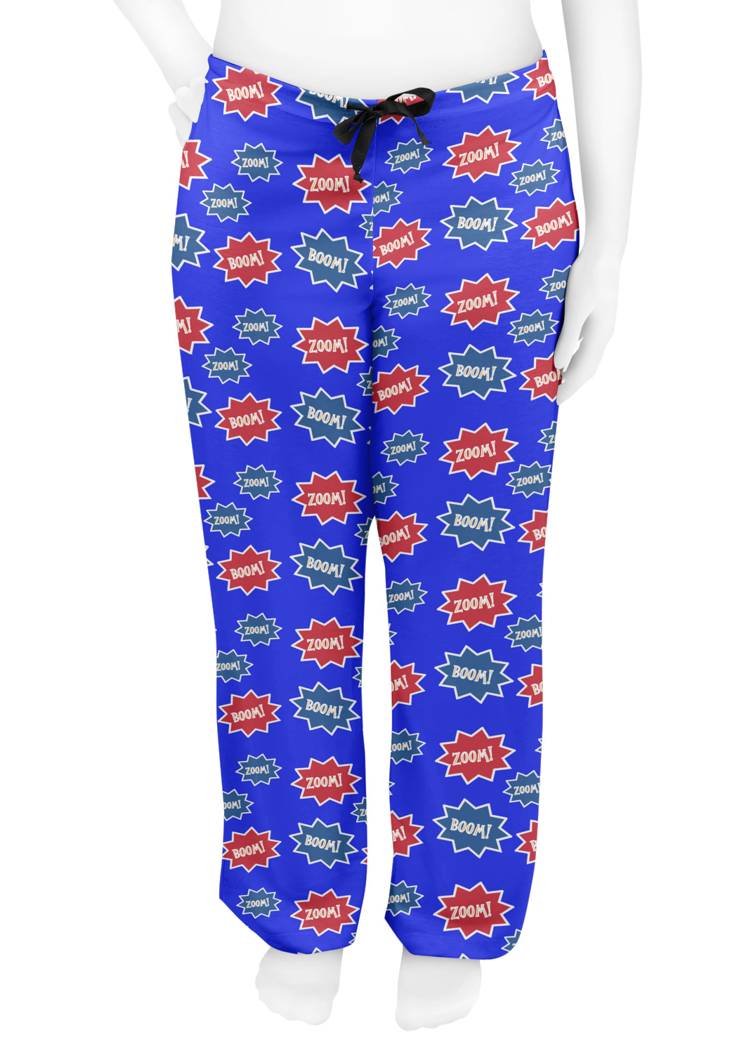 Custom Superhero Womens Pajama Pants YouCustomizeIt