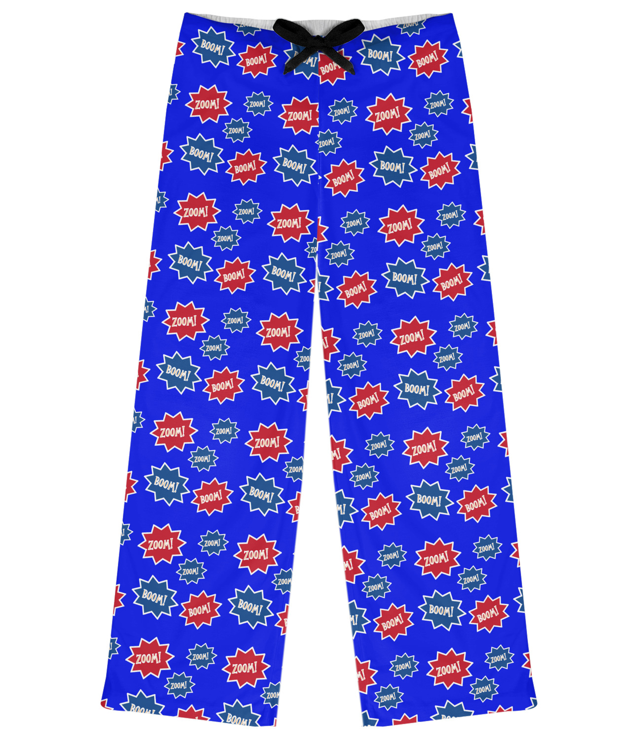 Superhero Design Custom Womens Pajama Pants