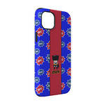 Superhero iPhone Case - Rubber Lined - iPhone 14 Pro (Personalized)