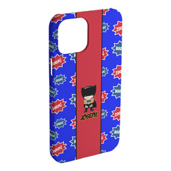 Superhero iPhone Case - Plastic - iPhone 15 Plus (Personalized)