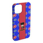 Superhero iPhone Case - Plastic - iPhone 15 Pro Max (Personalized)