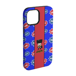 Superhero iPhone Case - Rubber Lined - iPhone 15 Pro (Personalized)