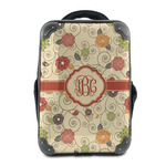 Fall Flowers 15" Hard Shell Backpack (Personalized)