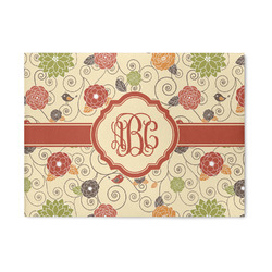 Fall Flowers Area Rug (Personalized)
