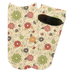 Fall Flowers Adult Ankle Socks