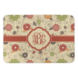 Fall Flowers Anti-Fatigue Kitchen Mat (Personalized)