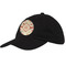 Fall Flowers Baseball Cap - Black (Personalized)