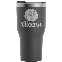 Fall Flowers RTIC Tumbler - 30 oz (Personalized)