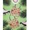 Fall Flowers Canvas Tote Lifestyle Front and Back