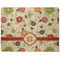 Fall Flowers Dog Food Mat - Medium without bowls