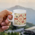 Fall Flowers Single Shot Espresso Cup - Single (Personalized)