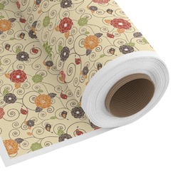 Fall Flowers Fabric by the Yard - Spun Polyester Poplin