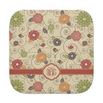 Fall Flowers Face Towel (Personalized)