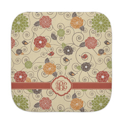 Fall Flowers Face Towel (Personalized)