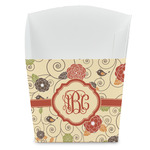 Fall Flowers French Fry Favor Boxes (Personalized)