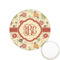 Fall Flowers Icing Circle - XSmall - Front