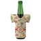 Fall Flowers Jersey Bottle Cooler - Set of 4 - FRONT (on bottle)