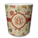 Fall Flowers Plastic Tumbler 6oz (Personalized)