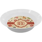 Fall Flowers Melamine Bowl - 12 oz (Personalized)