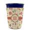 Fall Flowers Party Cup Sleeves - without bottom - FRONT (on cup)