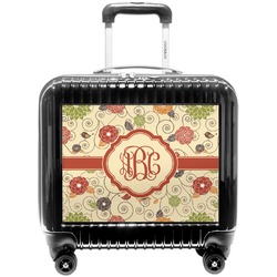 Fall Flowers Pilot / Flight Suitcase (Personalized)