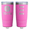 Fall Flowers Pink Polar Camel Tumbler - 20oz - Double Sided - Approval