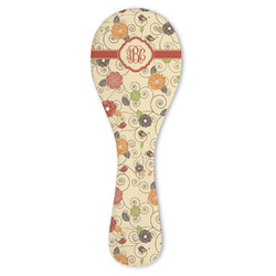 Fall Flowers Ceramic Spoon Rest (Personalized)