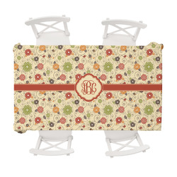 Fall Flowers Tablecloth - 58"x102" (Personalized)