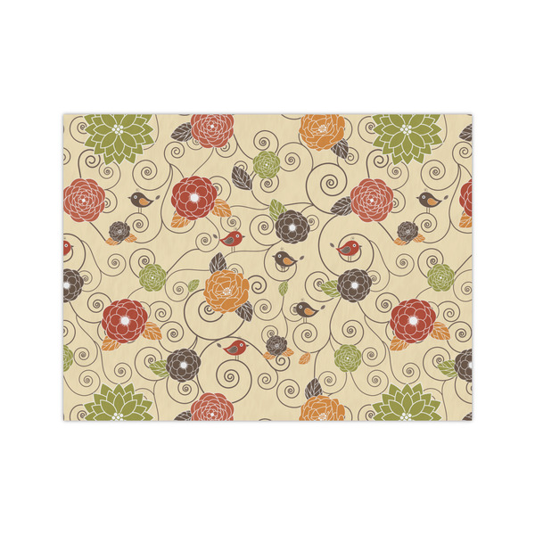 Custom Fall Flowers Medium Tissue Papers Sheets - Heavyweight