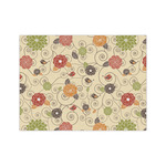 Fall Flowers Medium Tissue Papers Sheets - Lightweight