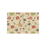 Fall Flowers Small Tissue Papers Sheets - Lightweight