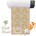 Fall Flowers Vinyl Sheet (Re-position-able)