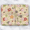 Fall Flowers Wrapping Paper Roll - Matte - Wrapped Box