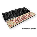 Fall Flowers Keyboard Wrist Rest (Personalized)