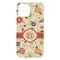 Fall Flowers iPhone 15 Plus Case - Back