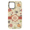 Fall Flowers iPhone 15 Plus Tough Case - Back