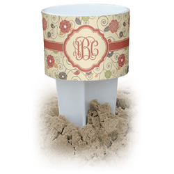 Fall Flowers Beach Spiker Drink Holder (Personalized)