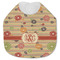 Chevron & Fall Flowers Baby Bib - AFT closed